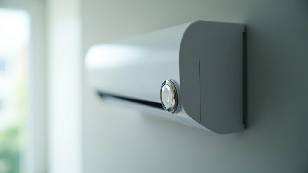 Modern air conditioning unit and temperature control thermostat