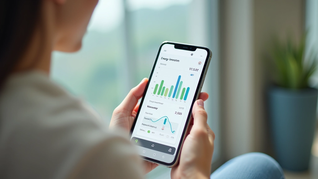 Mobile app for energy tracking